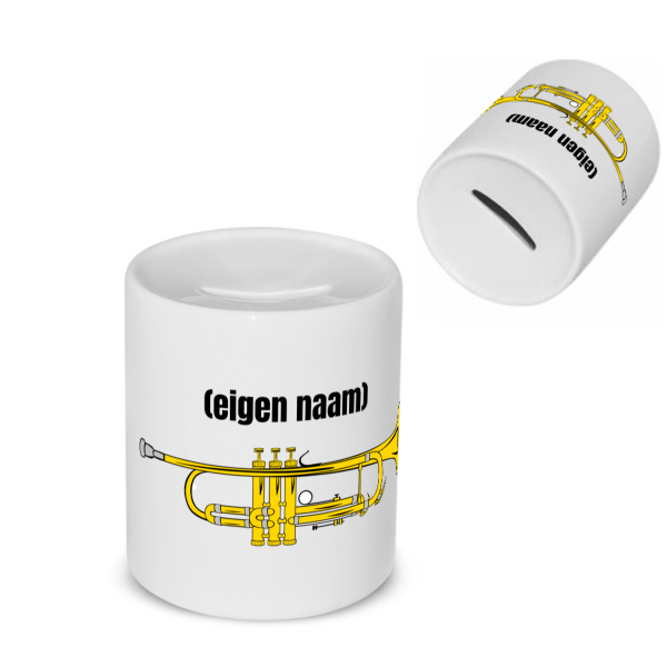 trompet met eigen naam Spaarpot