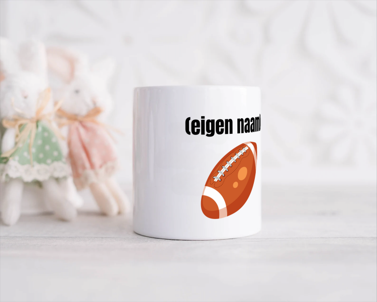 rugbybal met eigen naam Spaarpot