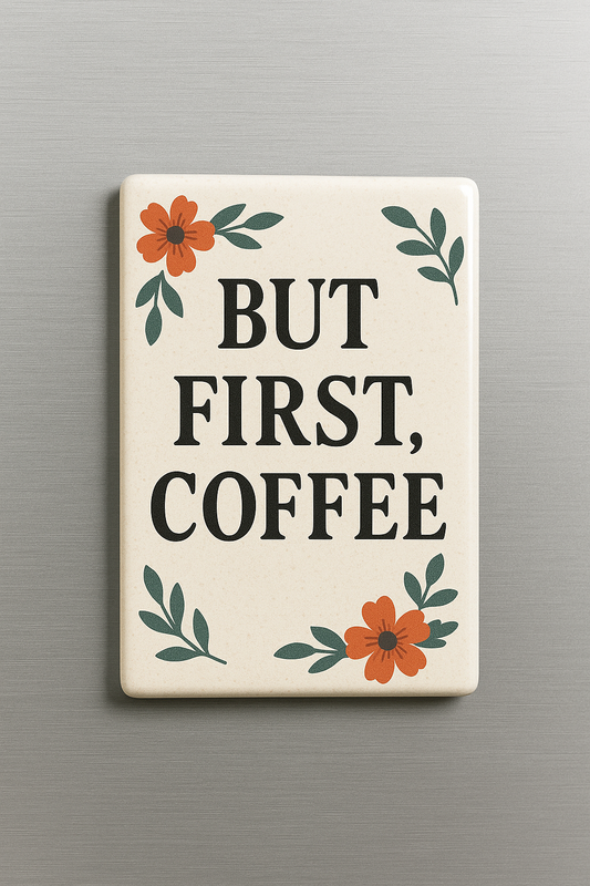 Gepersonaliseerde Keramische Koelkast Magneet Rechthoek