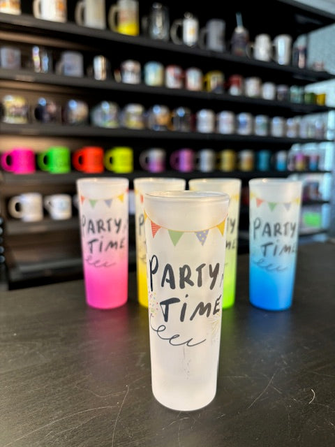 Gepersonaliseerd Frosted Shotglas 90 ml – Stijlvol & Uniek Cadeau