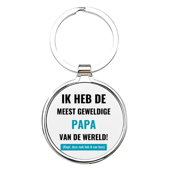 ik heb de meest geweldige papa van de wereld Sleutelhanger