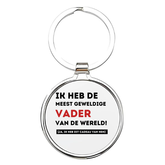je bent de meest geweldige vader die er is Sleutelhanger