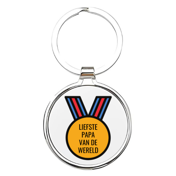 liefste papa van de wereld Sleutelhanger