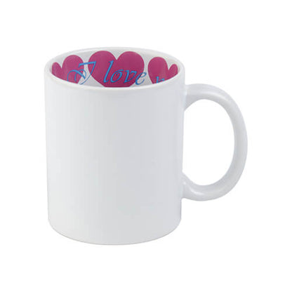 Romantische Mok 300 ml – Keramiek met “I Love You” Binnenkant | Persoonlijk Cadeau