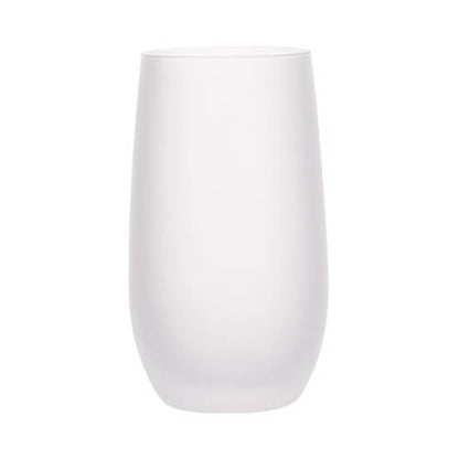 Gepersonaliseerd Wijnglas 400 ml – Frosted Glas | Stijlvol & Uniek Cadeau