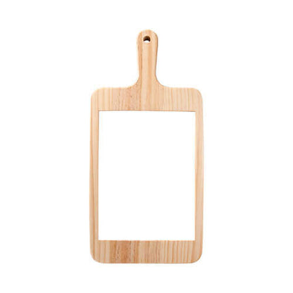Houten Kaasplank Rechthoek met Keramische Tegel (Personaliseerbaar)