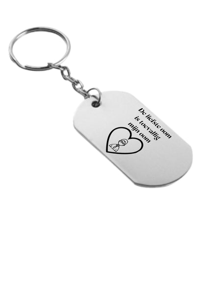 de liefste oom is toevallig mijn oom sleutelhanger