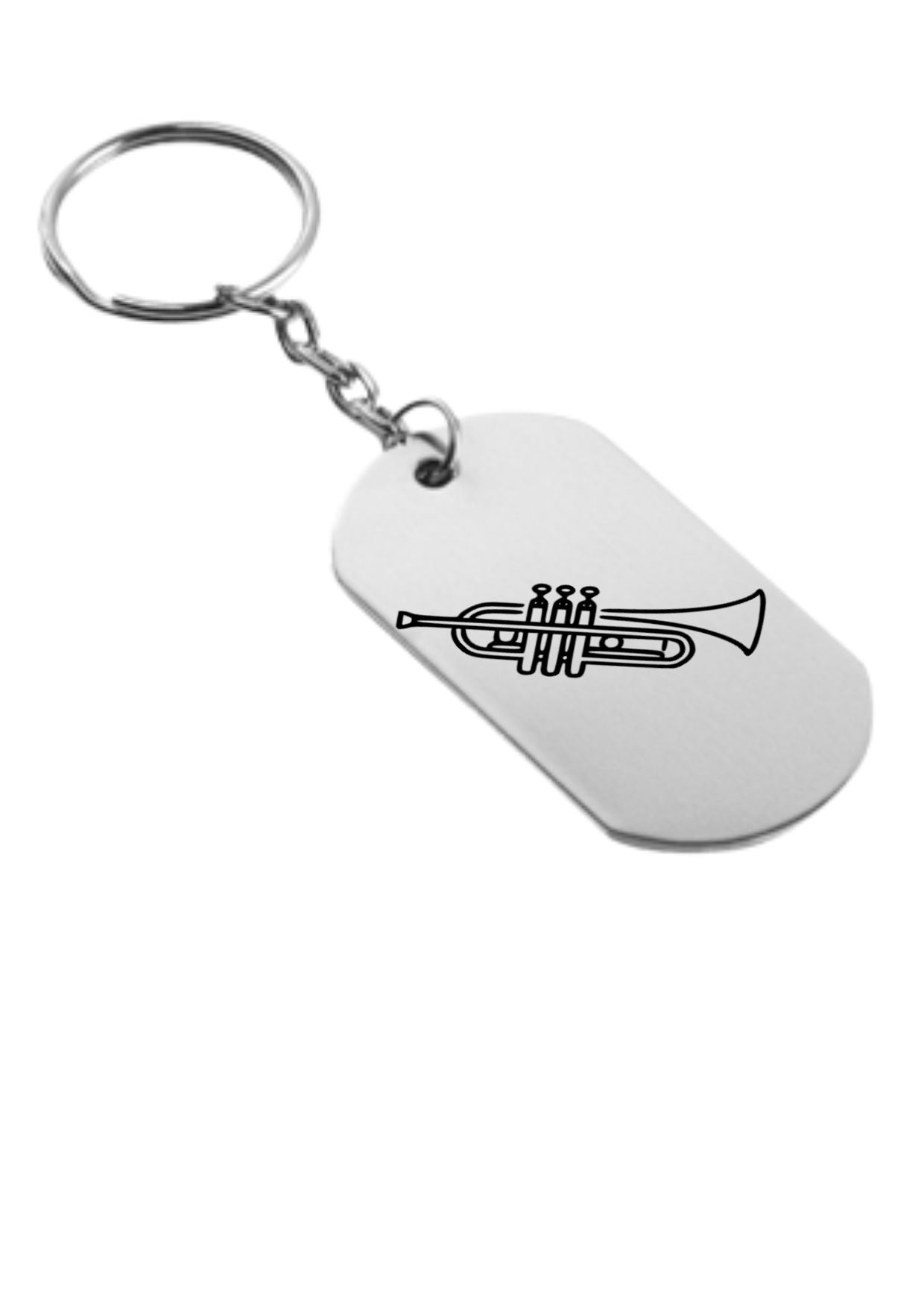 trompet sleutelhanger
