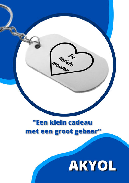 liefste moeder sleutelhanger