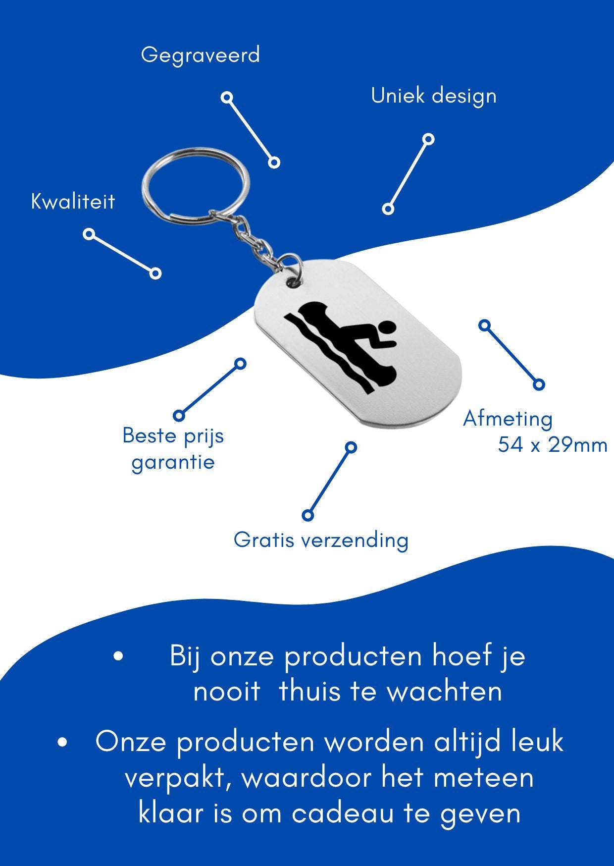 roeien sleutelhanger