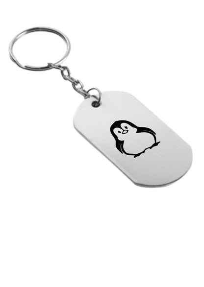 pinguïn sleutelhanger