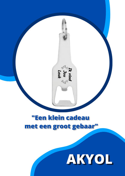 ik vind jou leuk flesopener