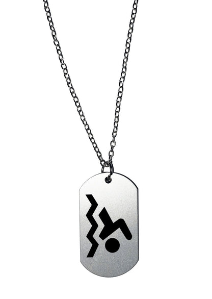 zwemmen ketting