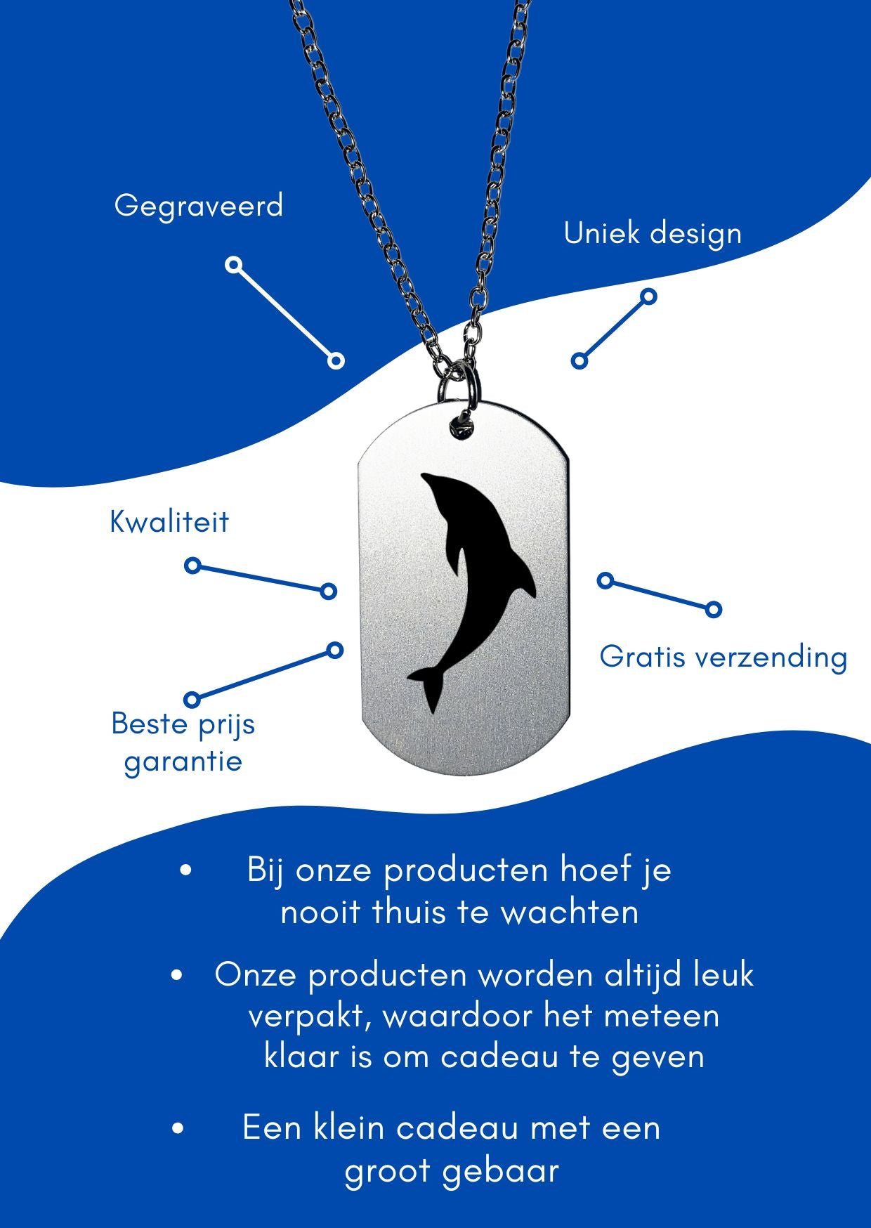 dolfijn ketting