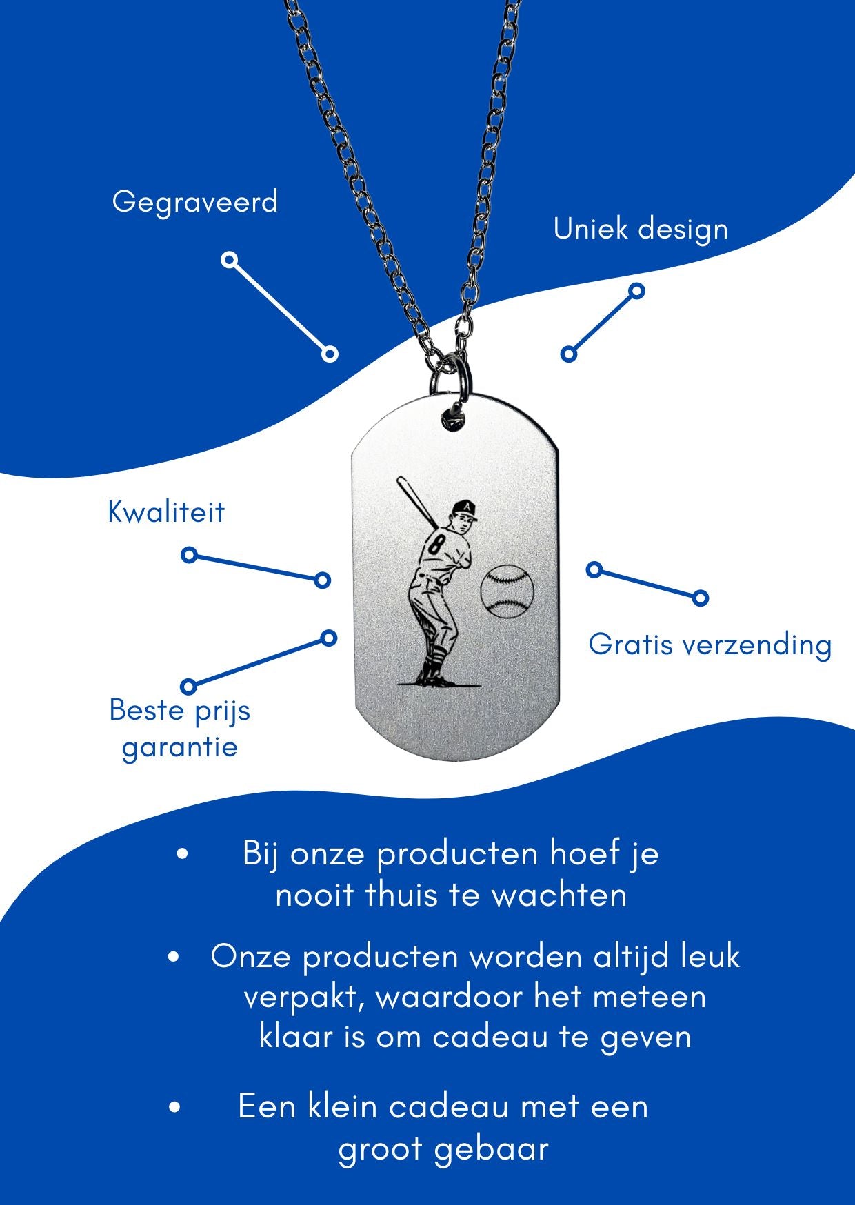 honkbal ketting