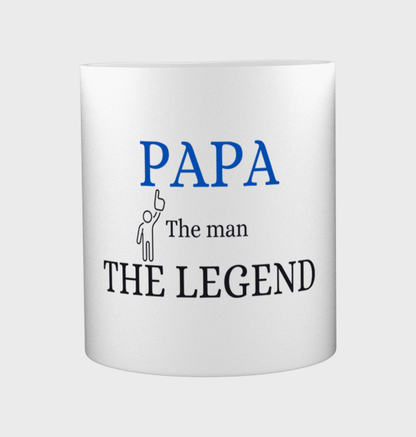 papa the man the legend Koffiemok - Theemok