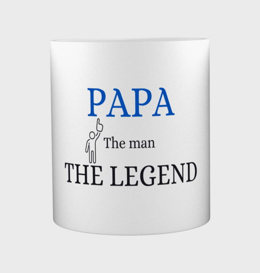 papa the man the legend Koffiemok - Theemok