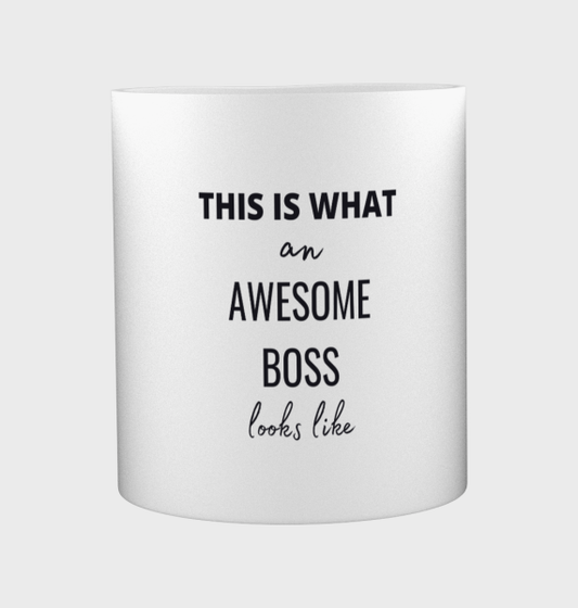 this is what an awesome boss looks like Koffiemok - Theemok