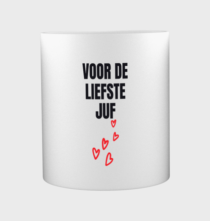 voor de liefste juf Koffiemok - Theemok