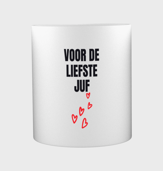 voor de liefste juf Koffiemok - Theemok