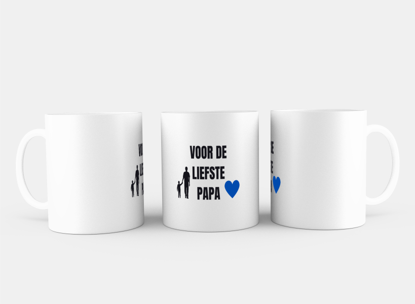 voor de liefste papa Koffiemok - Theemok