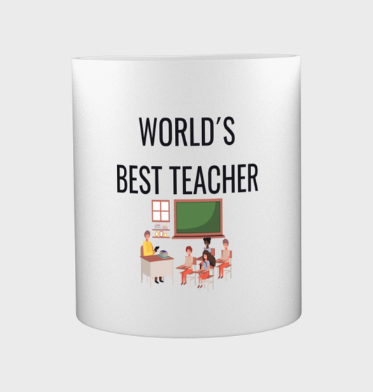 worlds best teacher Koffiemok - Theemok