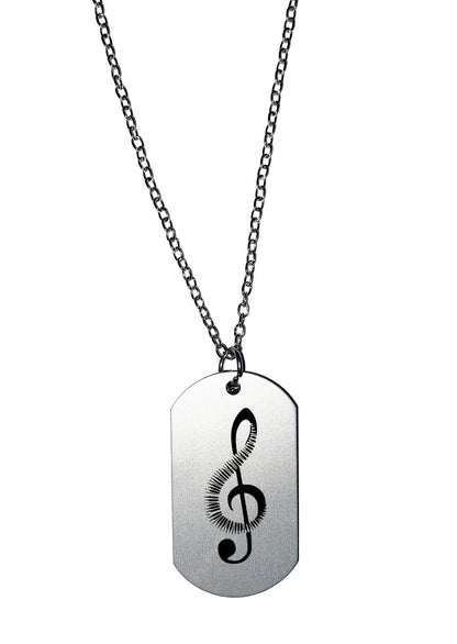 muzieknoot ketting