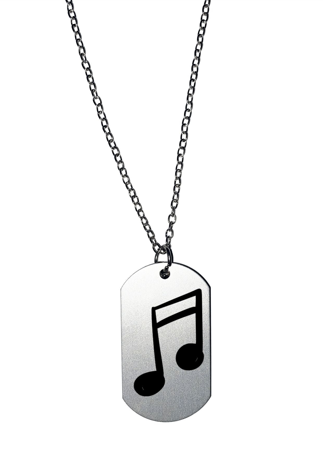 muzieknoot ketting