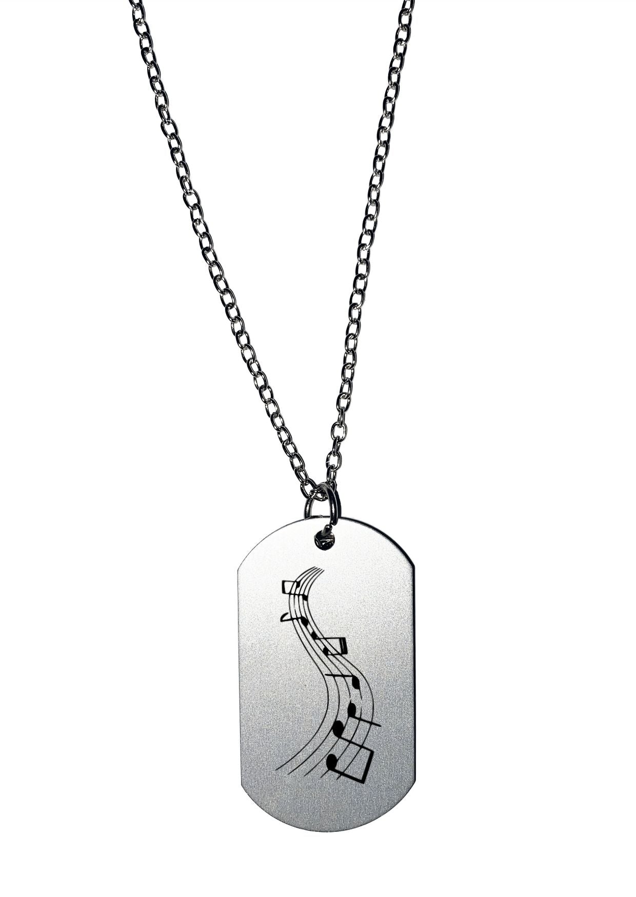 muzieknoot ketting