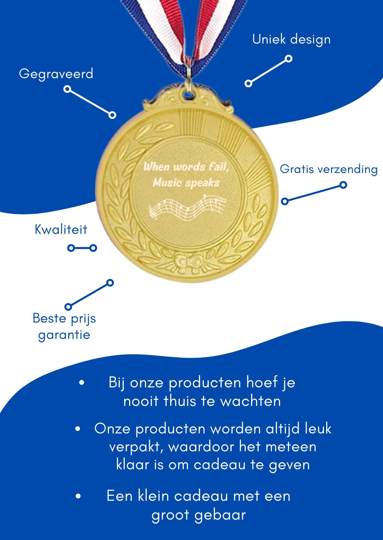 muziek sleutelhanger medaille 🥇🥈🥉