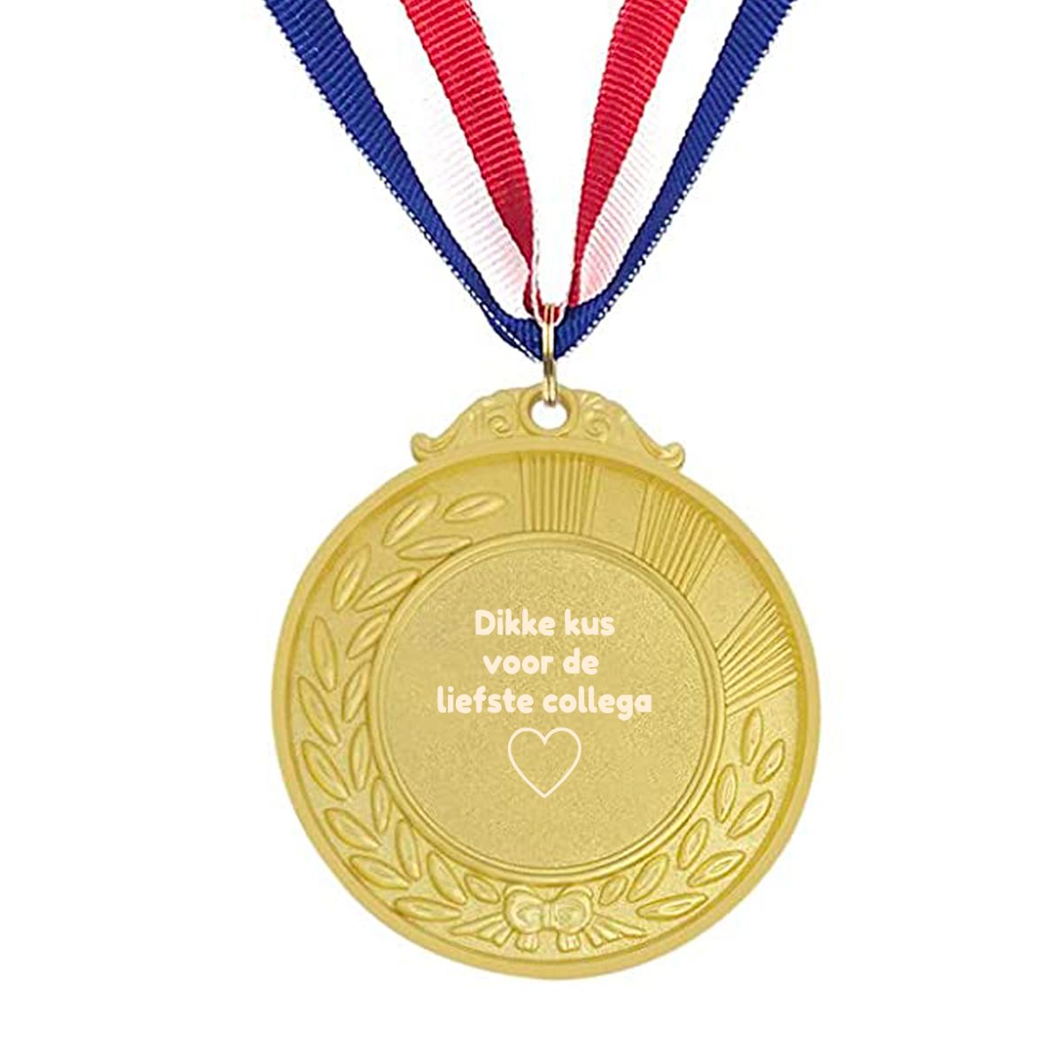 dikke kus voor de liefste collega medaille 🥇🥈🥉