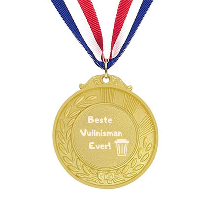 beste vuilnisman ever medaille 🥇🥈🥉