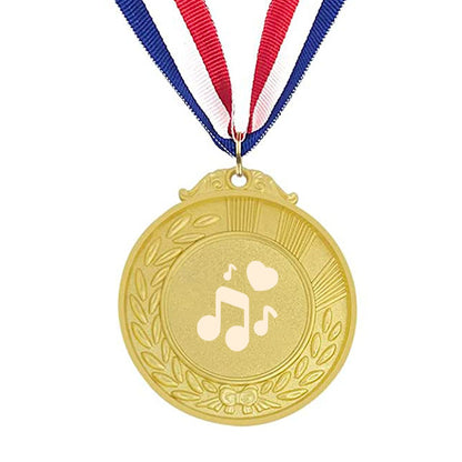 muzieknoot medaille 🥇🥈🥉