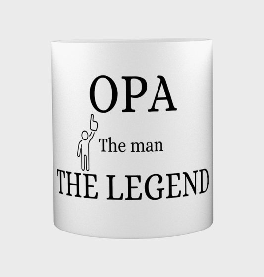 opa the man the legend Koffiemok - Theemok