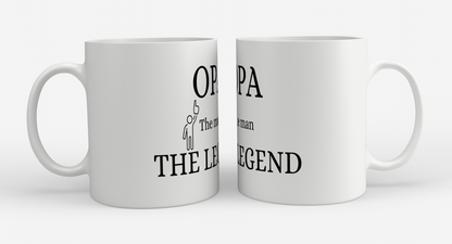 opa the man the legend Koffiemok - Theemok