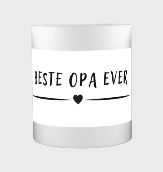 beste opa ever Koffiemok - Theemok