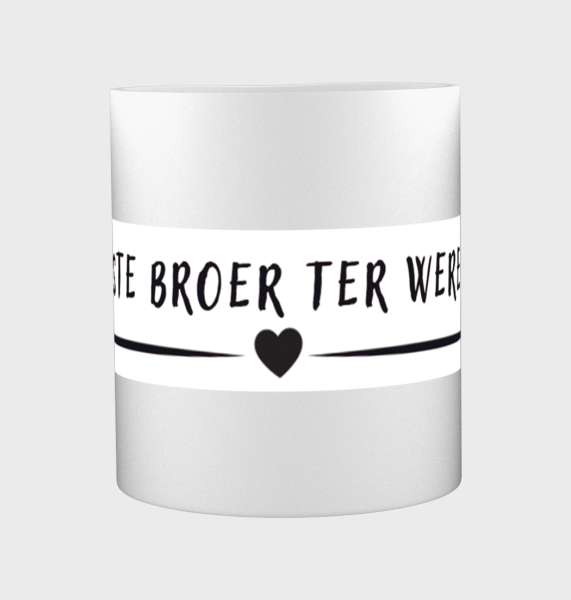 beste broer ter wereld Koffiemok - Theemok