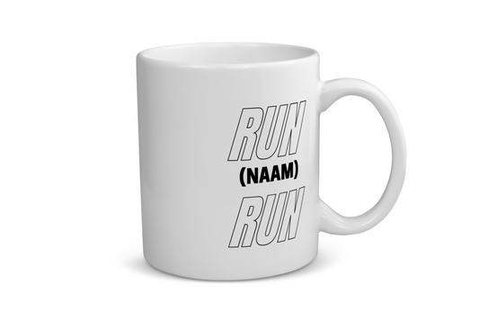 run mok met eigen naam Koffiemok - Theemok