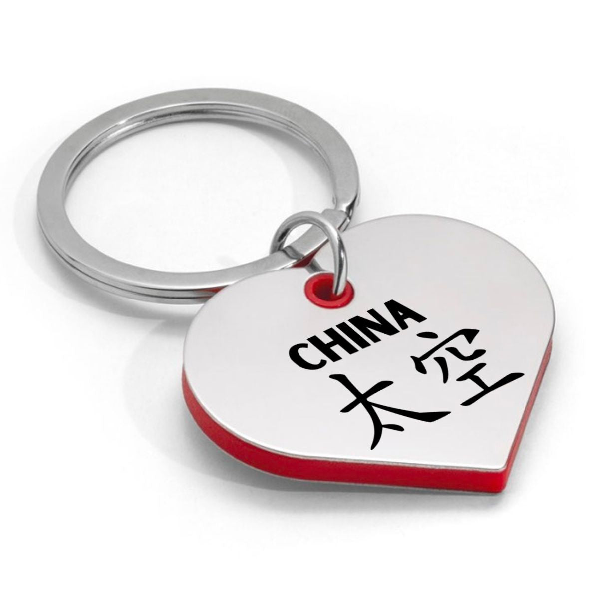 china sleutelhanger hartvorm