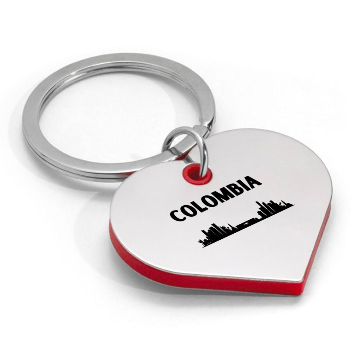 colombia sleutelhanger hartvorm