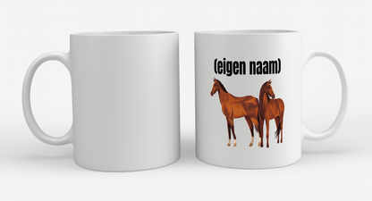 paarden Koffiemok - Theemok