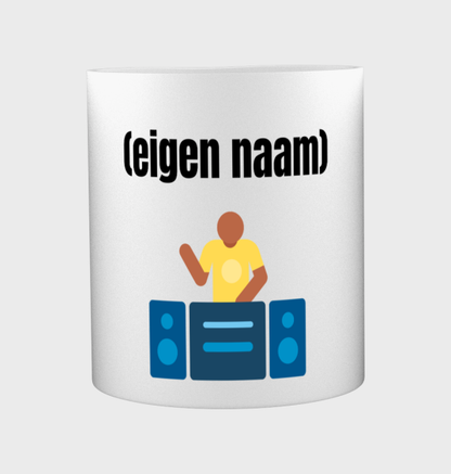 dj met eigen naam Koffiemok - Theemok