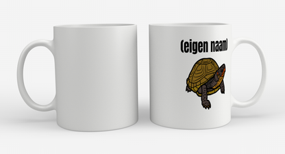 schildpad met eigen naam Koffiemok - Theemok