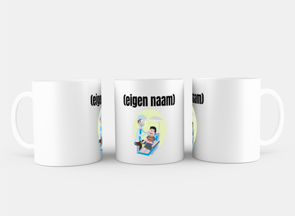 tandarts met eigen naam Koffiemok - Theemok