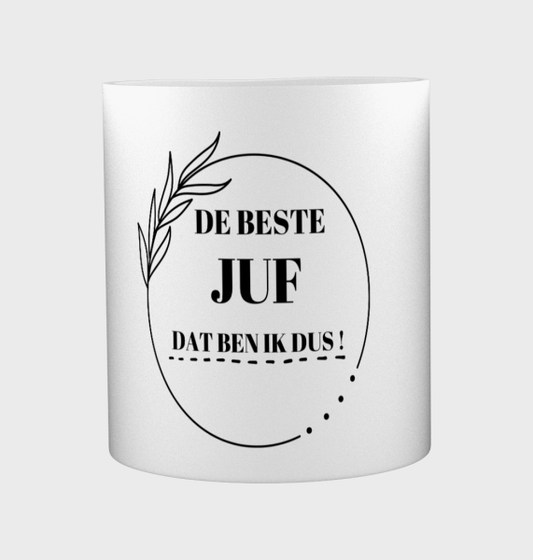 beste juf dat ben ik dus Koffiemok - Theemok