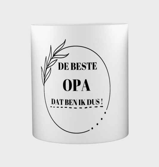 de beste opa dat ben ik dus Koffiemok - Theemok