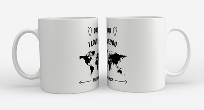 dad i love you this much Koffiemok - Theemok