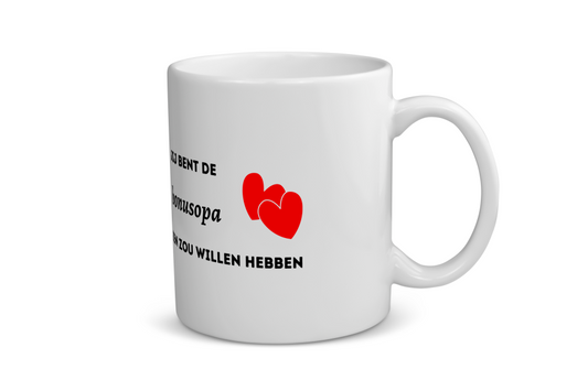 jij bent de bonusopa die iedereen zou willen hebben Koffiemok - Theemok