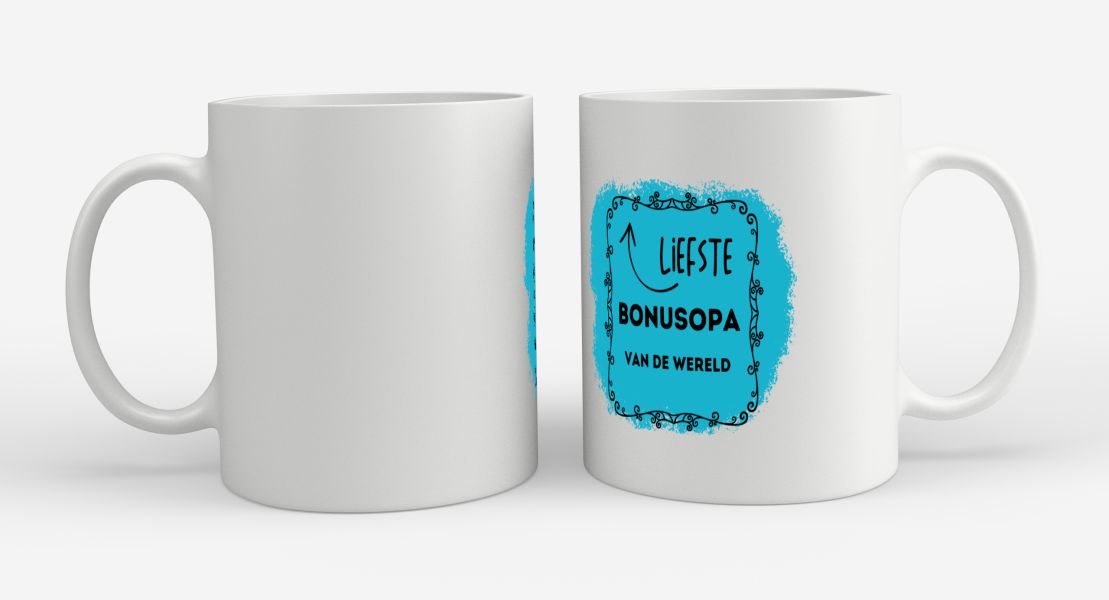 liefste bonusopa van de wereld Koffiemok - Theemok