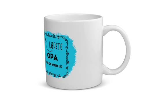 liefste opa van de wereld Koffiemok - Theemok